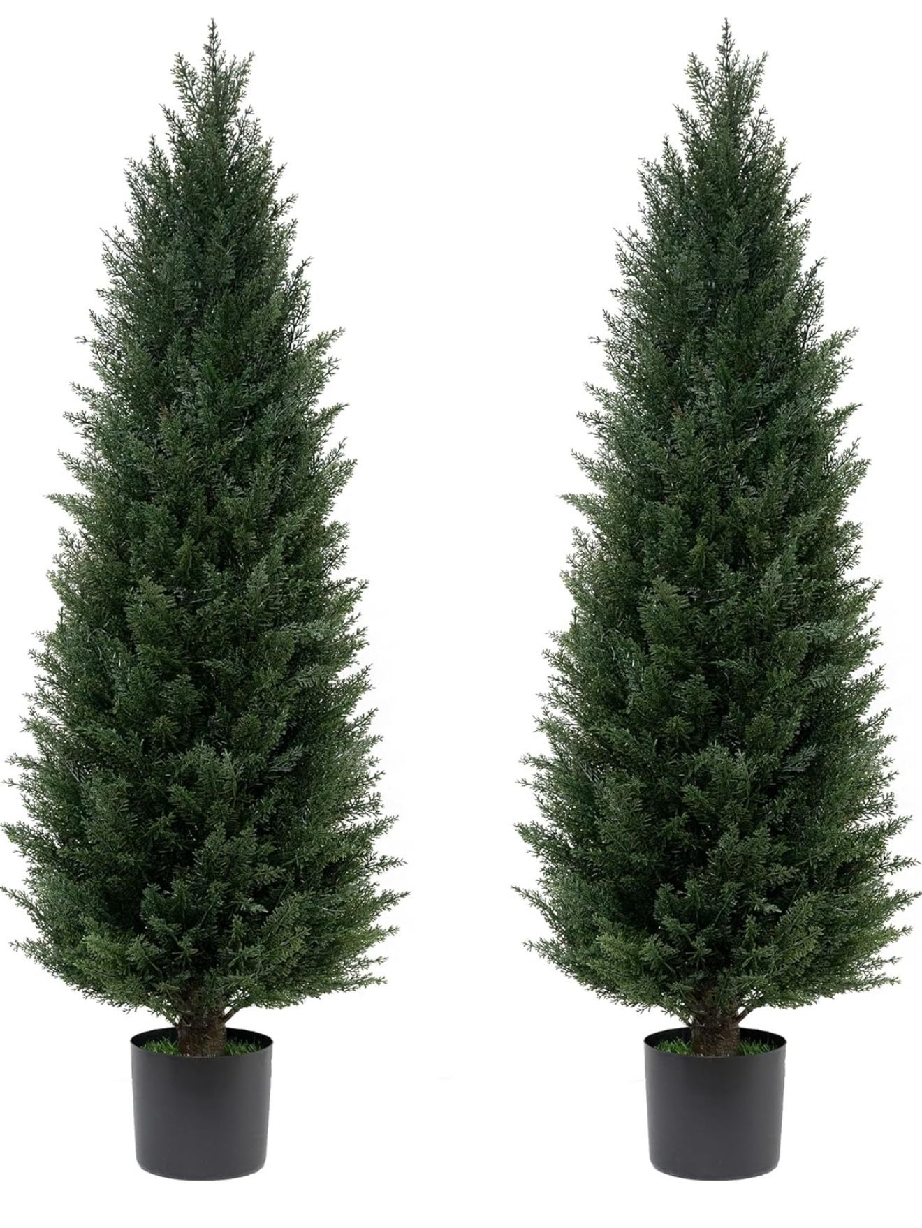 4FT Artificial Cedar Topiary Trees（brand New)