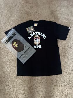 Bape black t-shirt size M