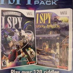 I SPY 2-Game Pack (Nintendo Wii + Wii U)