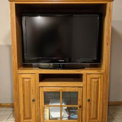 Amish Entertainment Center
