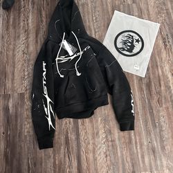 Black And White Hellstar Hoodie
