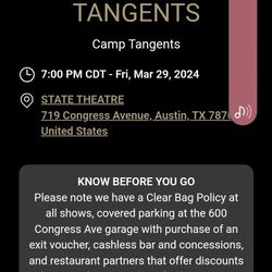 Ladies And Tangents Tickets 