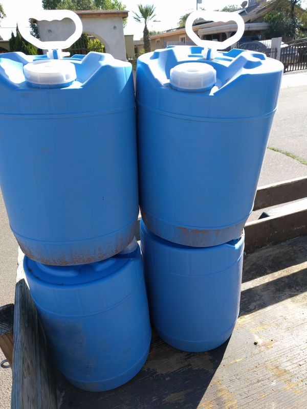 5 gal. FOODGRADE water storage containers 12.50 for Sale in Sun City