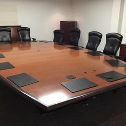 Mahogany Conference Table