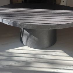 CB2 Concrete coffee Table 44” Round Retail $1099