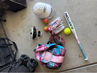 Girls Youth Softball Set