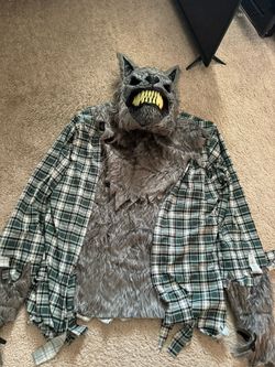 werewolf mask and suit/size L