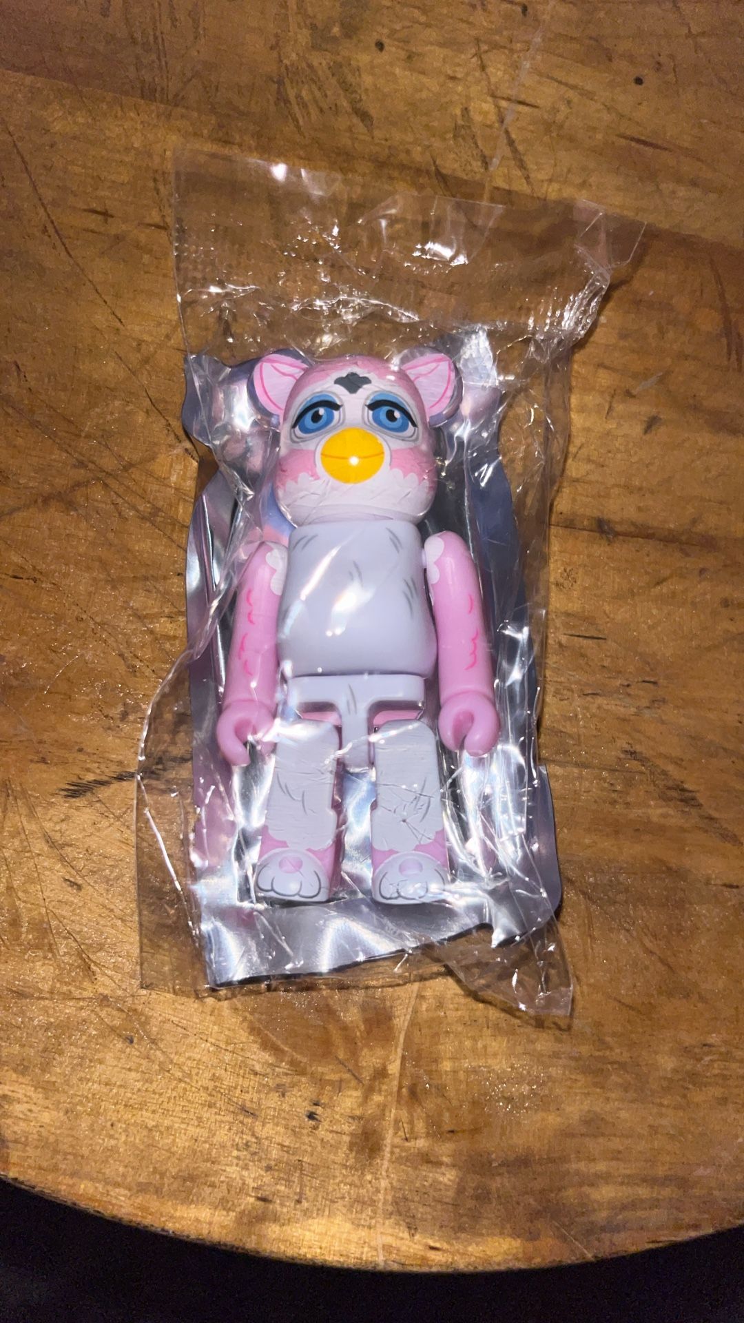 Furby Bearbrick Pink White Blue Figure Collectible Brand New Sealed