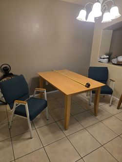 Table And Bar Stools