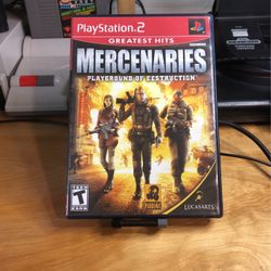 PlayStation 2 / PS2 - Mercenaries 