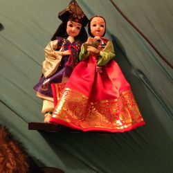 Vintage Asian Dolls