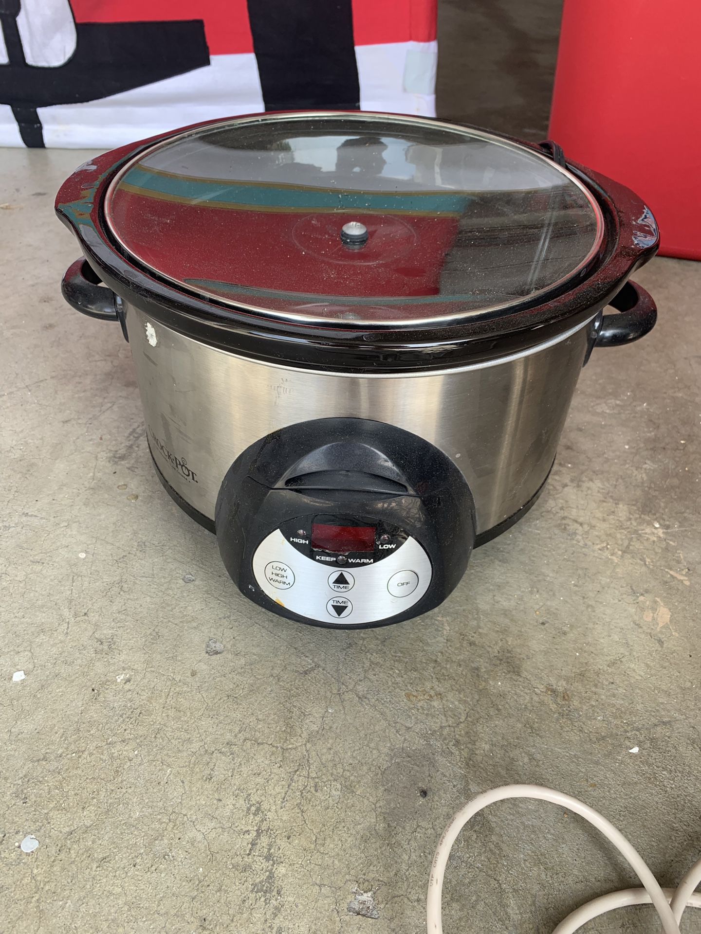 Perfectly working crock pot