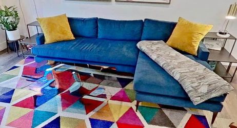 Blue Sectional