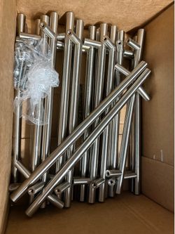 Stainless Steel T-Bar Cabinet Pulls – Set