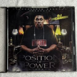 Juice – Position of Power Mixtape CD-R by DJ Don Cannon Hypocalypto Records