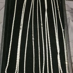 New 925 Sterling Silver Rope Chain
