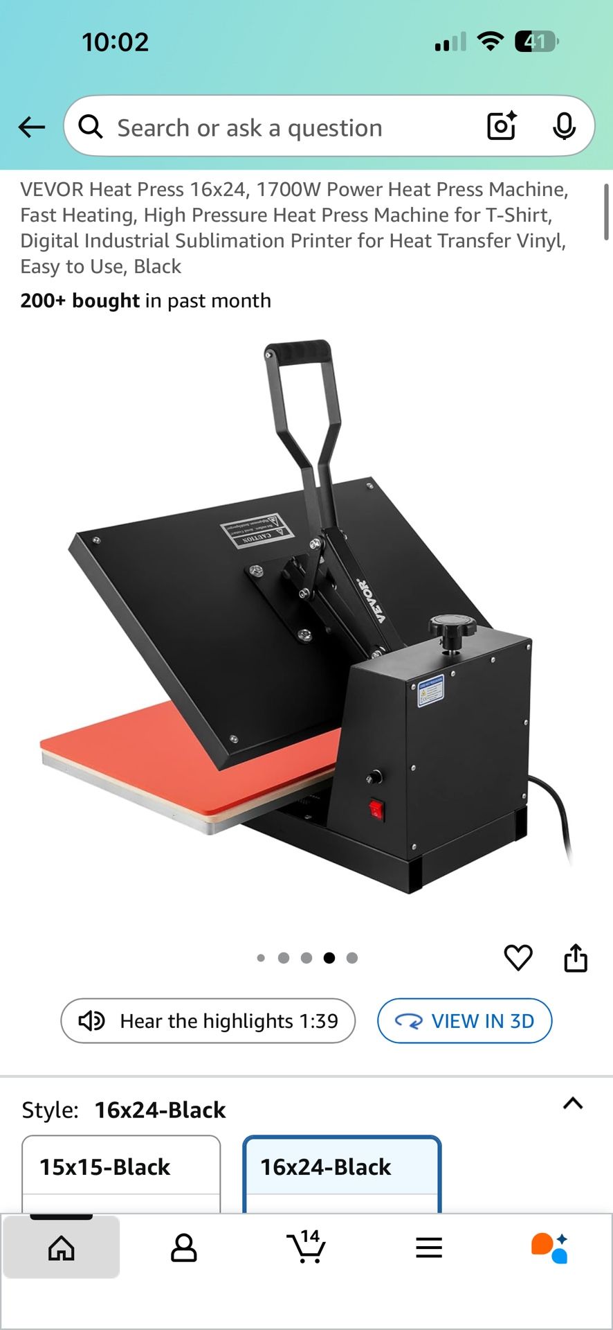 Vevor Heat Press Machine