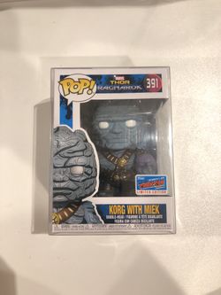 Funko Pop Thor Korg with Miek NYCC Sticker