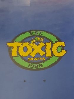 Toxic  Skateboard Deck Riordon