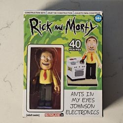 Rick and Morty Ants In My Eyes Johnson Electronics McFarlane 40pcs Set