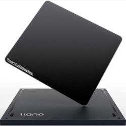 llano MP001 Tempered Glass Gaming Mousepad for FPS Gamers