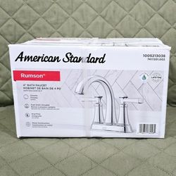 American Standard Rumsom 4" Chrome Bath Faucet - NEW!