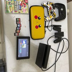 Original Nitendo Switch With Accessories 