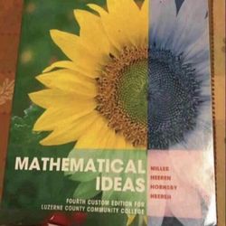 Mathematical Ideas - College Textbook