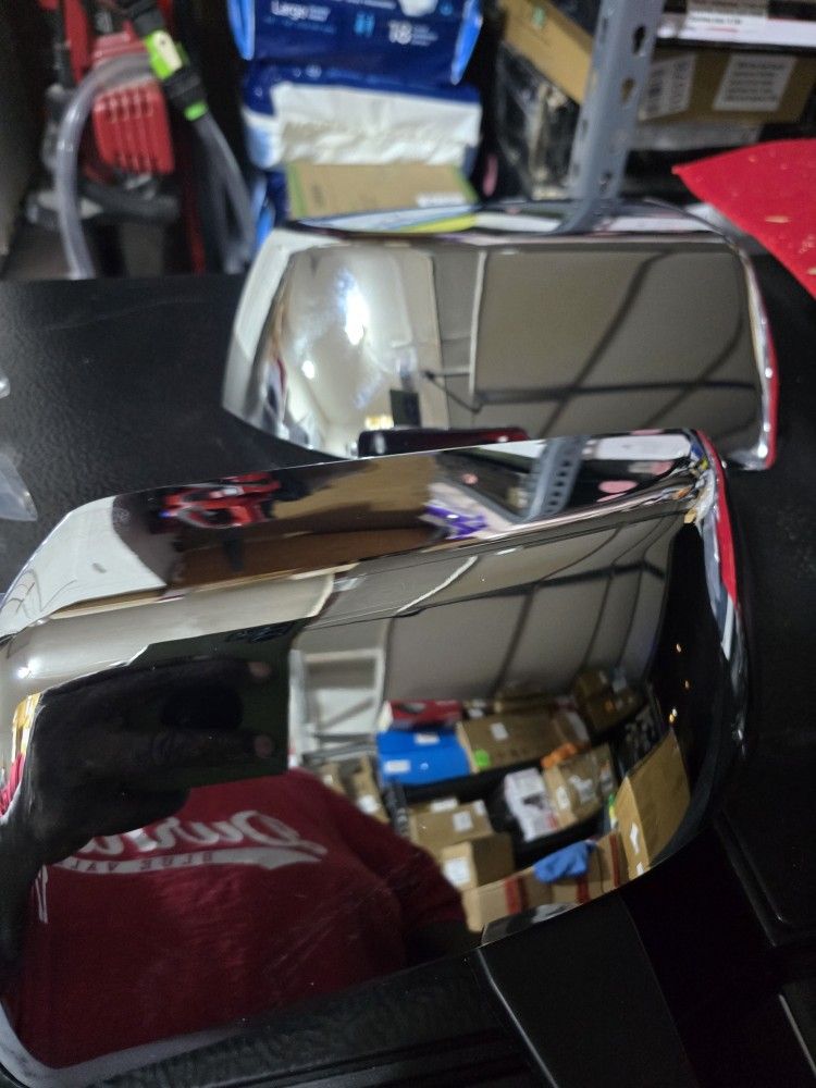 Chrome Kit Top Half Mirror Cover Door Handles Covers Fits 2015 20 Chevy Tahoe/ Suburban/gmc Yukon XL And Yukon # 399