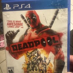Deadpool PS4 Video Game Tested/works