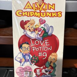 Alvin and the Chipmunks - Love Potion #9 (VHS, 1994) NEW SEALED!