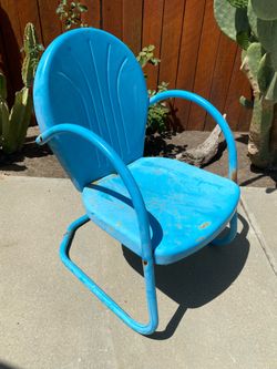 Mid century patio chair
