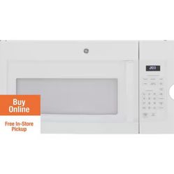 GE 1.6 cu. ft. Over-the-Range Microwave in White