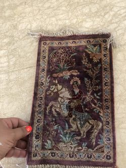 Hand Made Silk Persian Rug