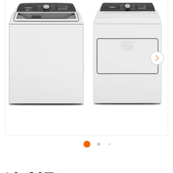 Whirlpool washer dryer set matching