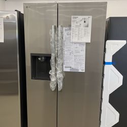 New LG Side By Side Refrigerator - Financing Available With $10 Down Payment 