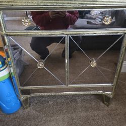 Glass Cabinet/Night Stand