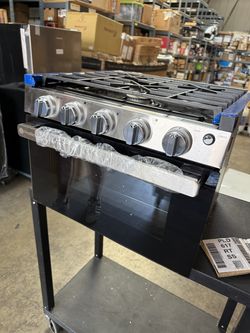 GE APPLIANCE PLD617RTSS Ge Profile 17' Drop-In Gas Range 