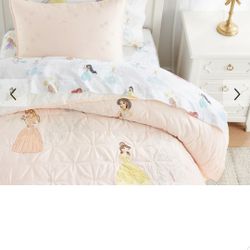 Pottery Barn Kids Disney Princess Castles Standard Shams 