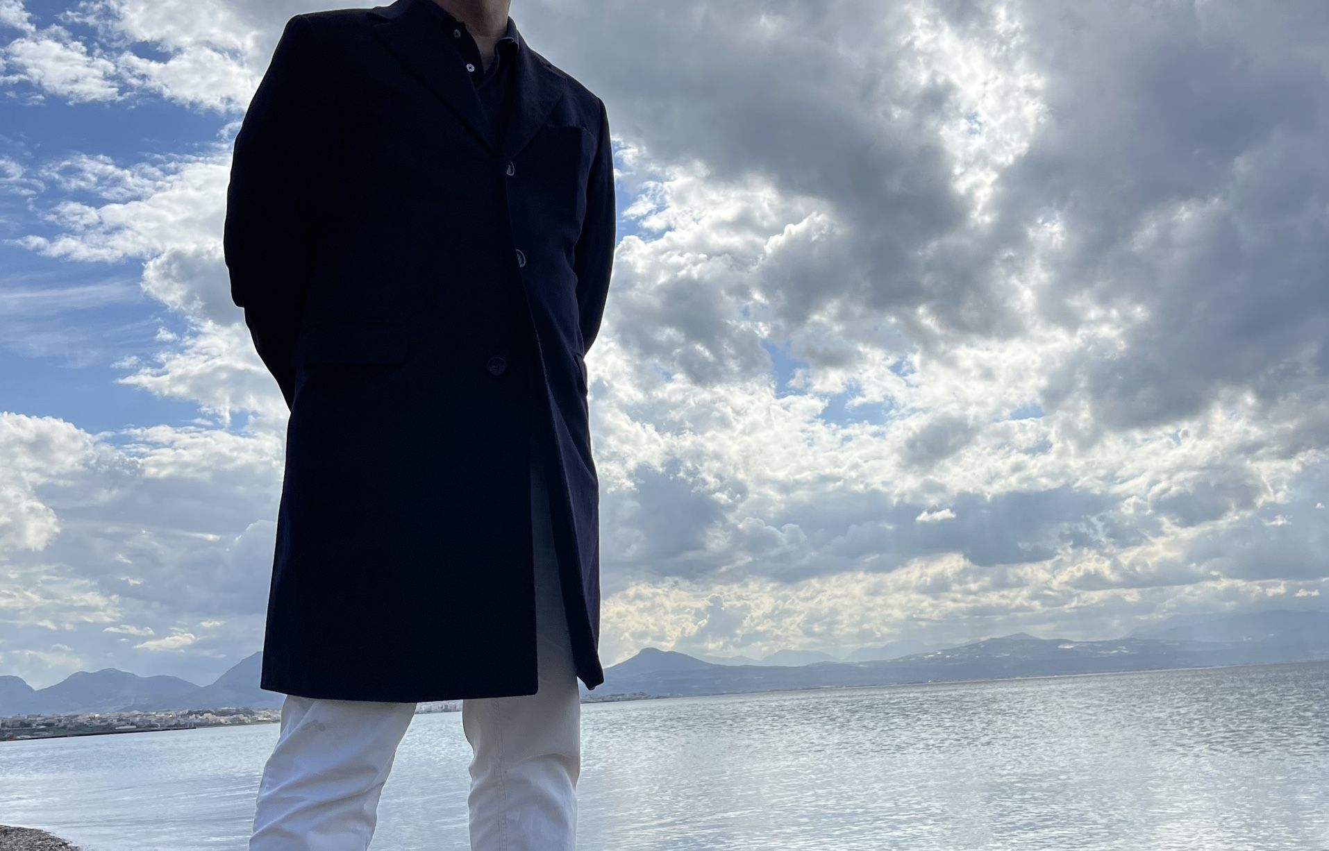 Overcoat / Wool And Angora 