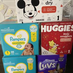 Diapers Size 1 ( 20.00 Each ) 