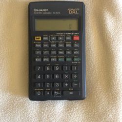 Sharp EL-531L scientific calculator