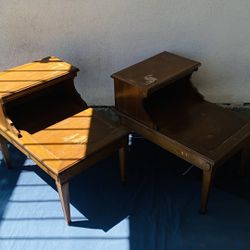 Lamp Tables - Side Tables - Nightstands - Vintage - Bedside Tables