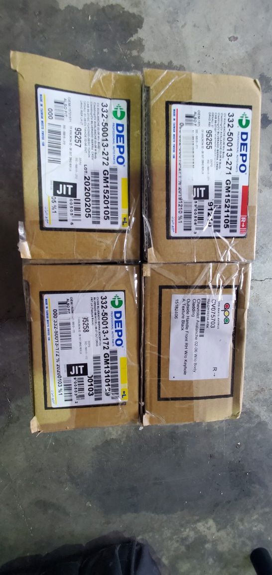 Chevrolet Gmc door handles