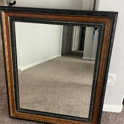 Framed mirror