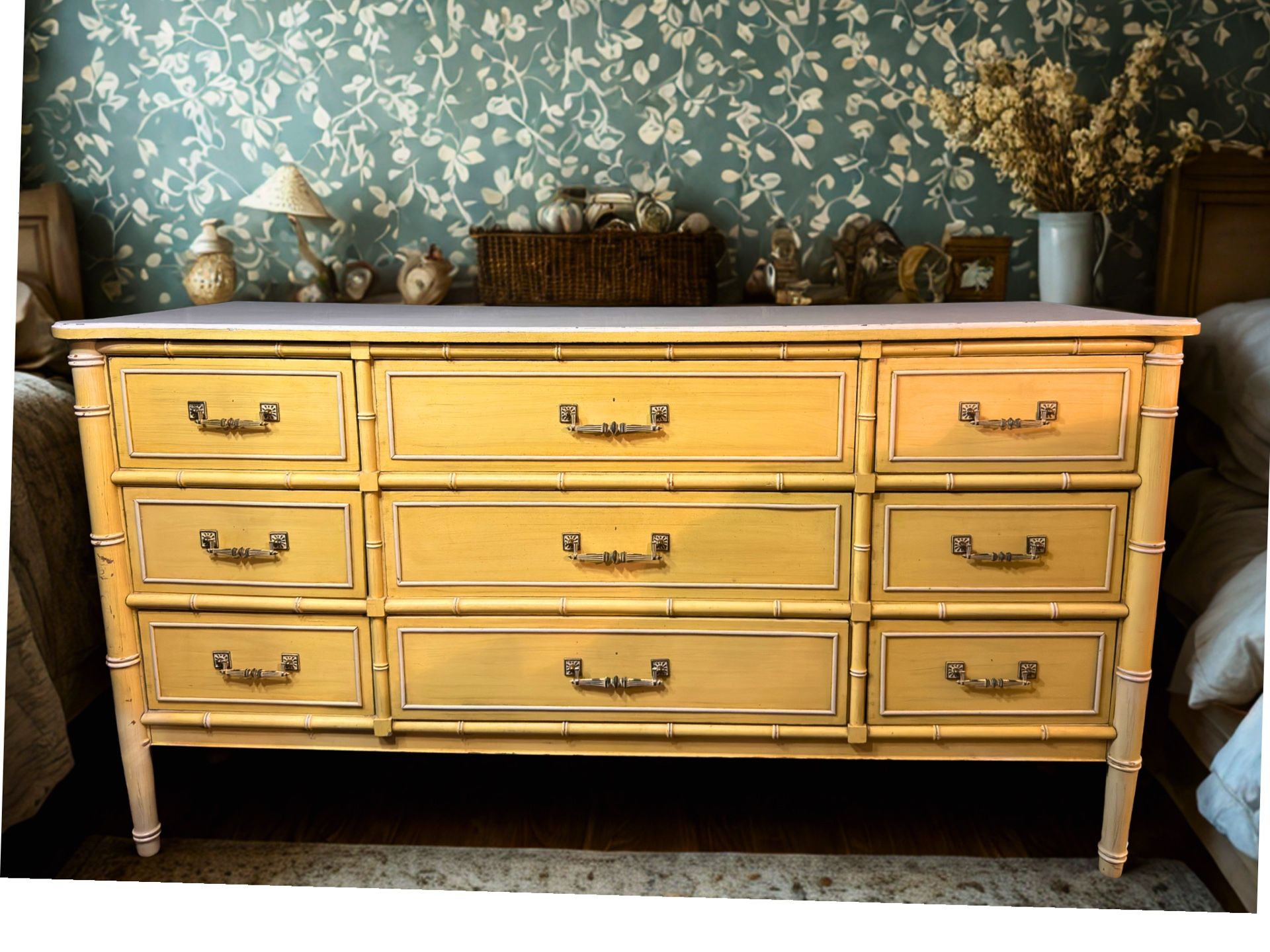 Complete 5-Piece Henry Link Bali Hai Bedroom Suite