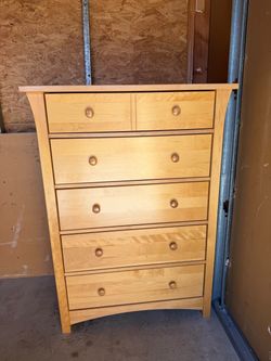 Morigeau Lépine 6-Drawer Wood Dresser