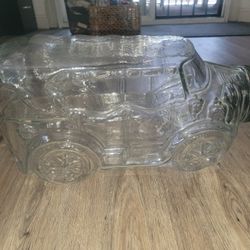 Vintage Glass Car 