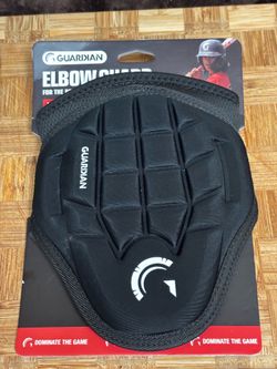 Guardian Youth Baseball Elbow Guard Black Adjustable Neoprene Protective Pad