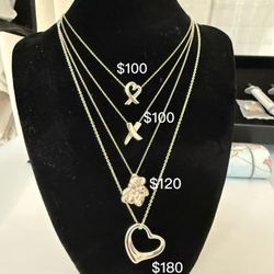 Tiffany Co Sterling silver necklace